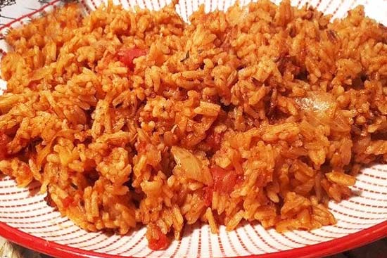 Jollof rice 
