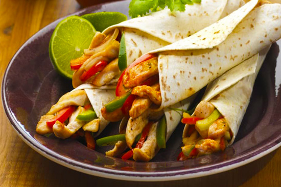 Turkey fajitas 