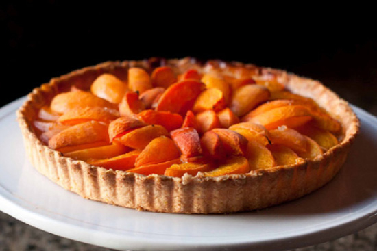 Apricot tart - A recipe by wefacecook.com