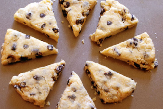 Blueberry scones  