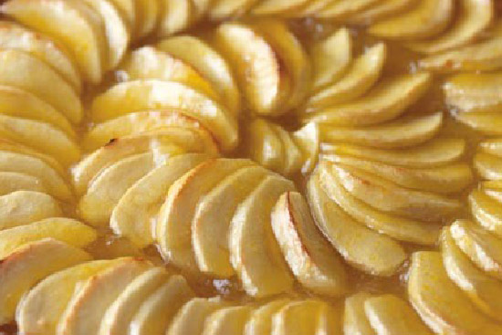 Apple au gratin with apricot - A recipe by wefacecook.com