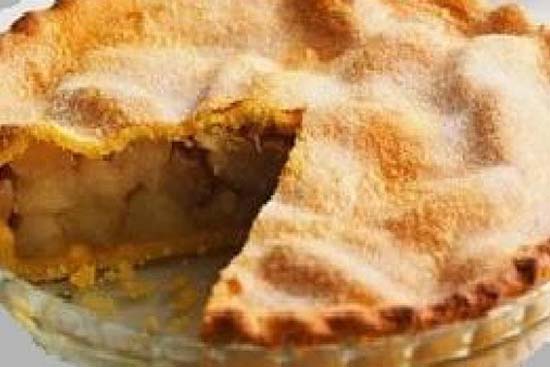 Apple-butterscotch pie 