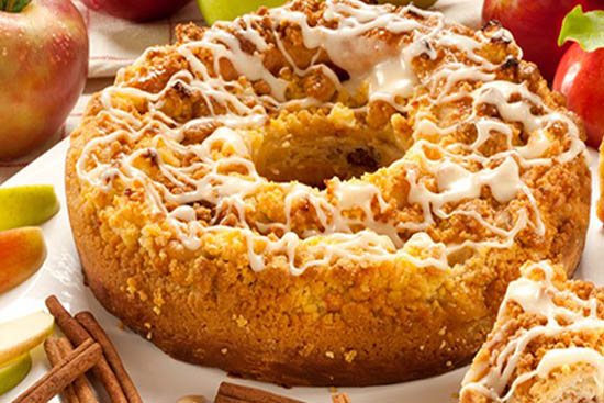 Apple coffee cake - A recipe by wefacecook.com