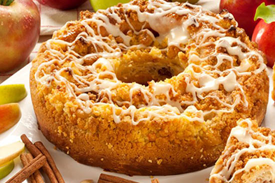 Apple coffee cake 