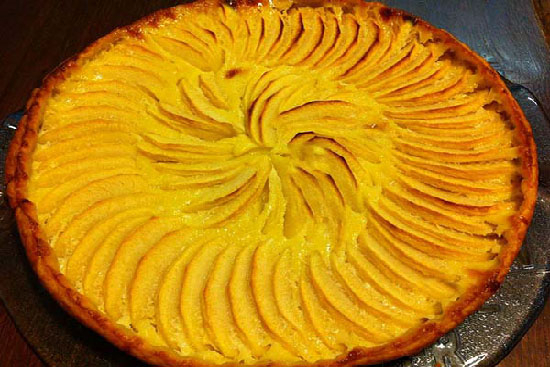 Apple tart alsacienne  