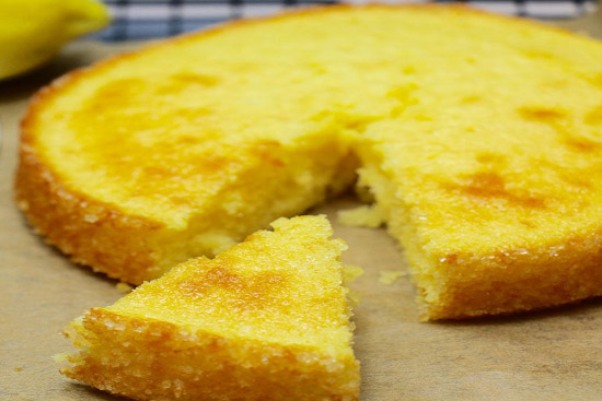 Lemon pudding cake 