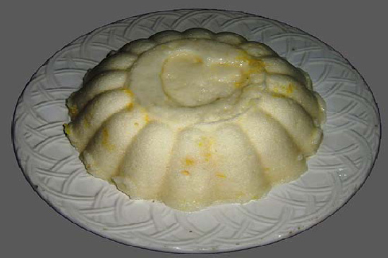 Lemon snow pudding - A recipe by wefacecook.com