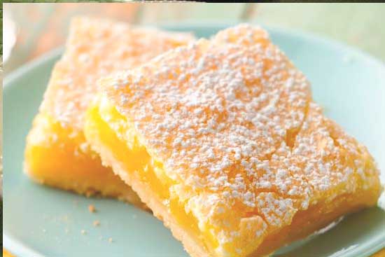 Lemon squares - A recipe by wefacecook.com