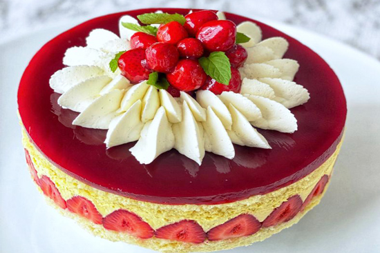 Strawberry shortcake - A recipe by wefacecook.com