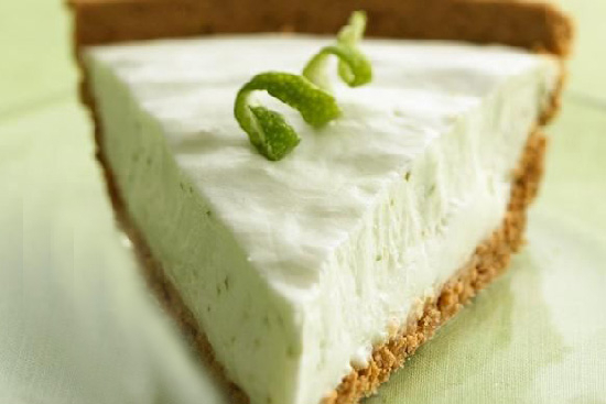 Frozen lime cream pie - A recipe by wefacecook.com