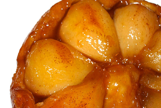 Pear tart tatin 