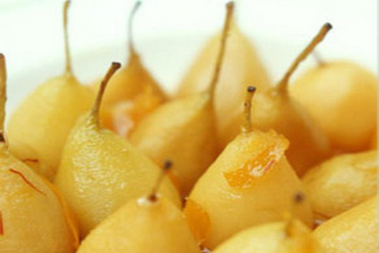 Pears vigneronne - A recipe by wefacecook.com