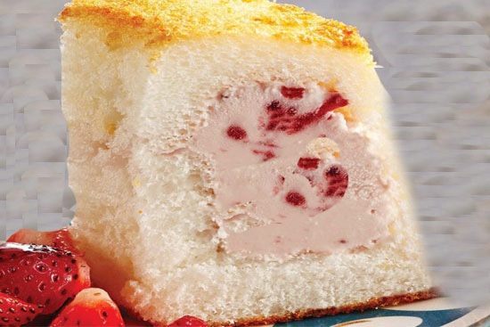 Angel food cake alaska 