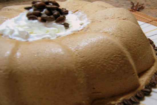 Coffee bavarian cream 