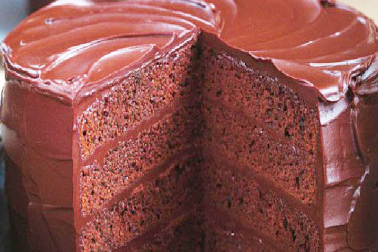 Chocolate cake for birthday cake 