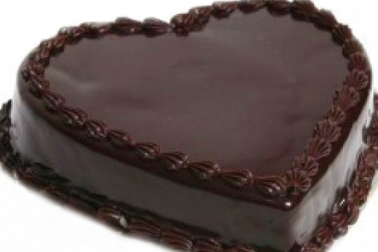 Valentine truffle cake - A recipe by wefacecook.com