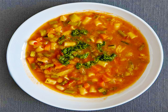 Pistou soup 