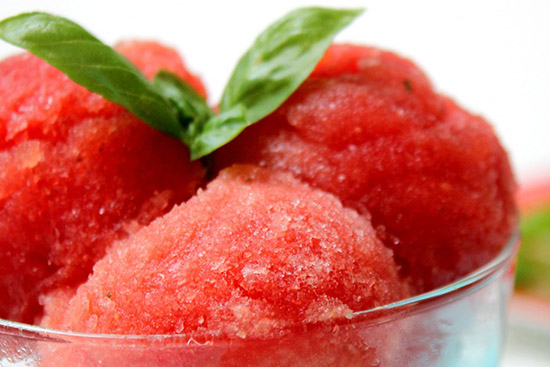 Watermelon sorbet - A recipe by wefacecook.com