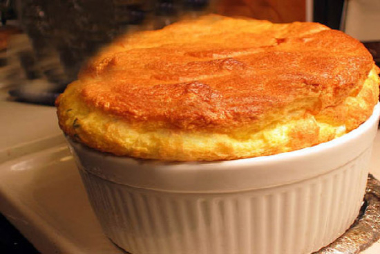 Carrot soufflé 