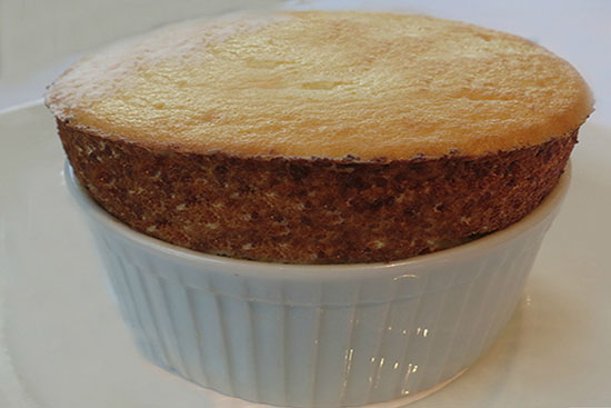 Banana soufflé 