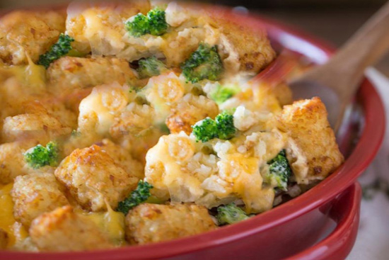 Broccoli cauliflower casserole 