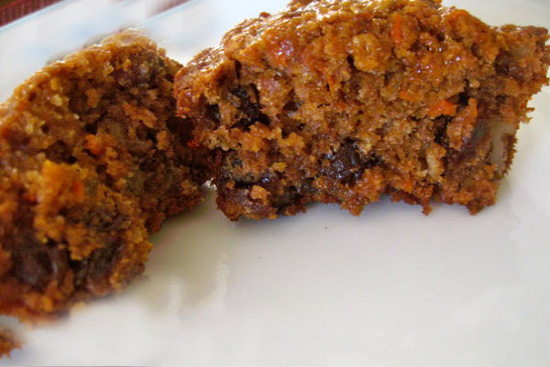 Carrot bran muffins - A recipe by wefacecook.com