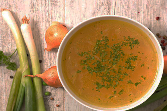 Magical leek soup 