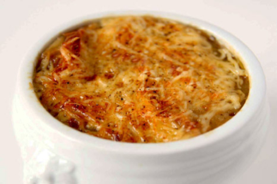 French onion soup 