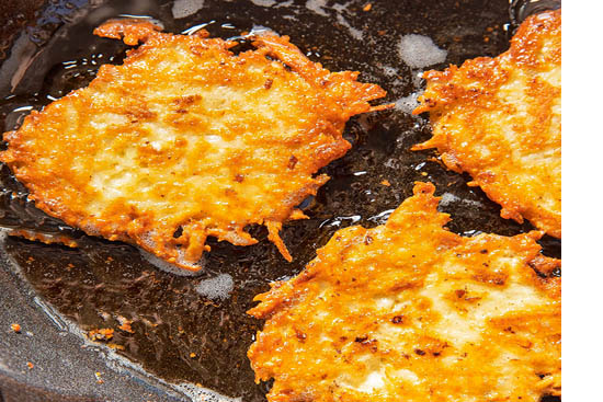 Potato latkes 