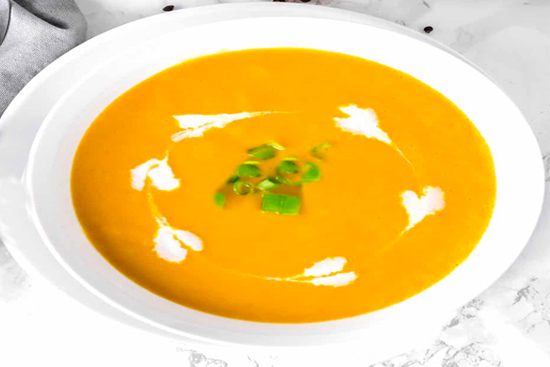 Jamaican pumpkin soup 