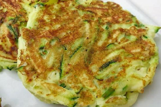 Zucchini pancakes 