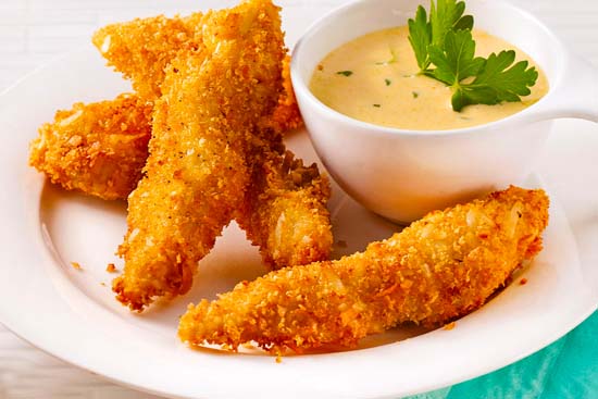 Chicken fingers - A recipe by wefacecook.com