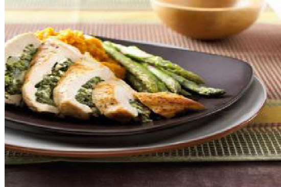 Chicken florentine 