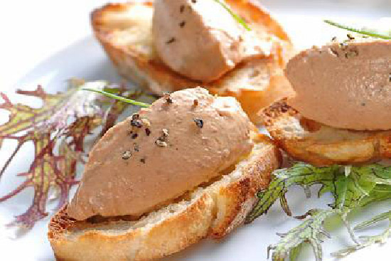 Chicken liver mousse 