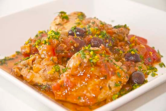 Chicken provencale - A recipe by wefacecook.com