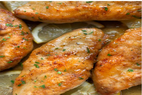 Lemon chicken cutlets 