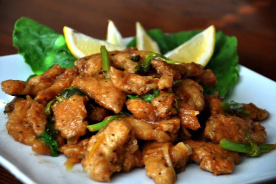 Oriental lemon chicken 