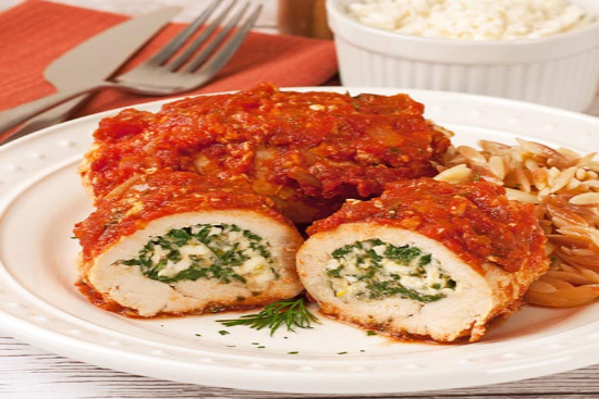 Stuffed chicken breasts 