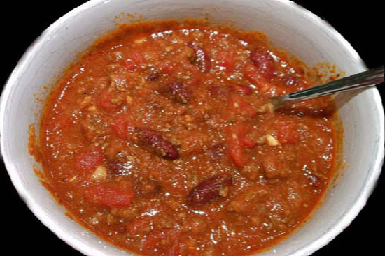 Chili - A recipe by wefacecook.com