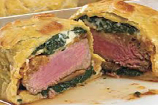 Individual beef wellington 