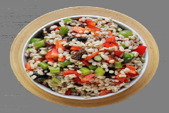 Barley supper salad - A recipe by wefacecook.com