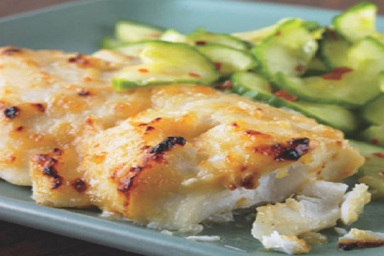 Cod fillets orientale 