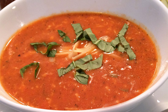 Red pepper bisque 