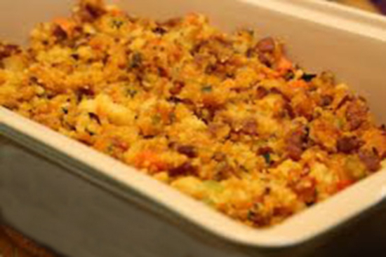 Corn bread stuffing - A recipe by wefacecook.com