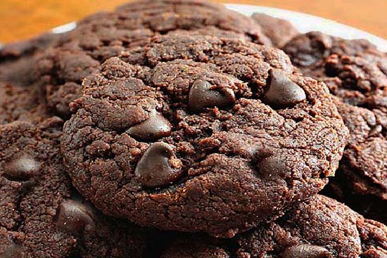 Double chocolate chip cookies  