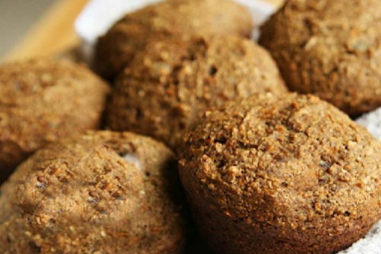 Flax bran muffins 