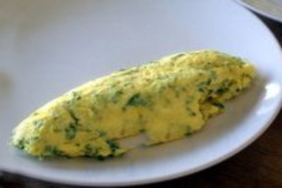 Gruyere and parsley omelets - A recipe by wefacecook.com