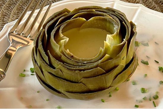 Artichokes vinaigrette 