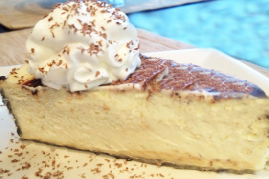 Irish cream cheesecake 