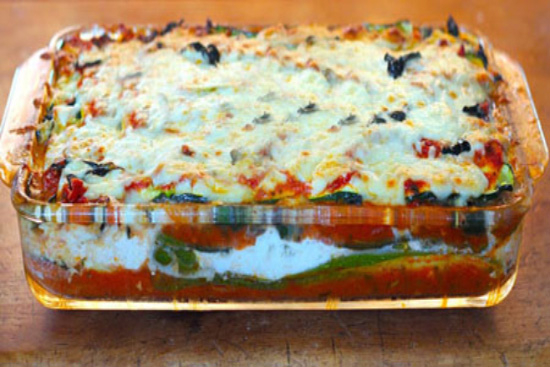 Zucchini lasagna 